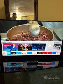 Smart Tv Samsung 4K 43” immacolata