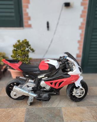 Moto elettrica BMW per bambini 