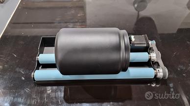 rotary co2 laser incisione oggetti rotondi step