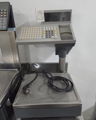 Bilancia con scontrino adesivo