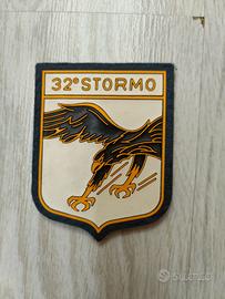 Toppa patch 32 stormo originale aeronautica gommat