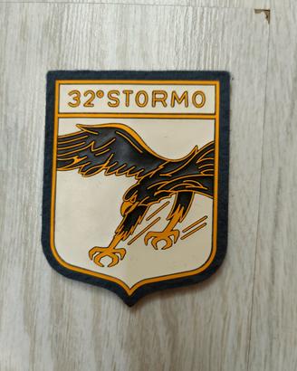 Toppa patch 32 stormo originale aeronautica gommat