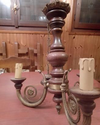 lampadario a 3 luci 