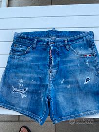 Dsquared bermuda shorts jeans uomo