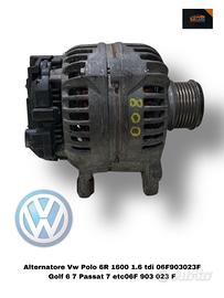 ALTERNATORE VOLKSWAGEN Polo 5Â° Serie 06f903023f D