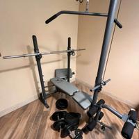 Panca multifunzione palestra completa pesi gym