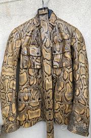 Belstaff giaccone in vera pelle