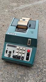 calcolatrice  vintage modernariato olivetti
