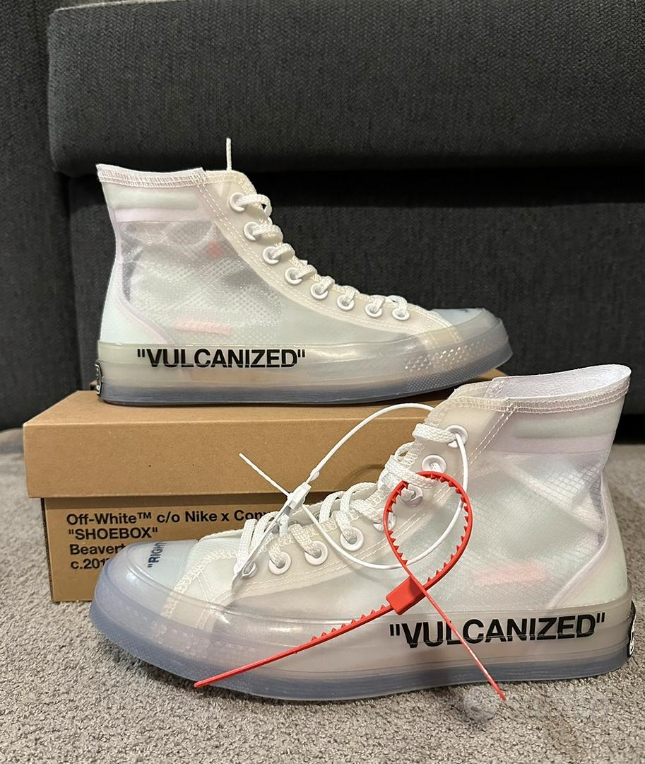 Converse x 2025 off white subito.it