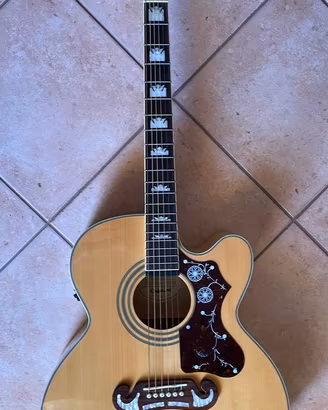 Chitarra Acustica Amplificabile Epiphone EJ-200SCE