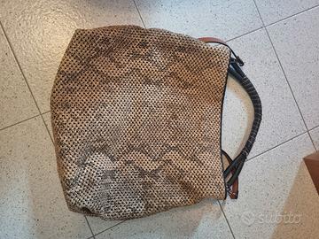 borsa intrecciata 