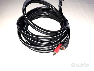 Cavo Stereo HiFi per Auto RCA a Doppia Schermatura