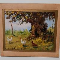 Dipinto diLuigi Surdi(1897-1959) di 11,5 x 15 cm