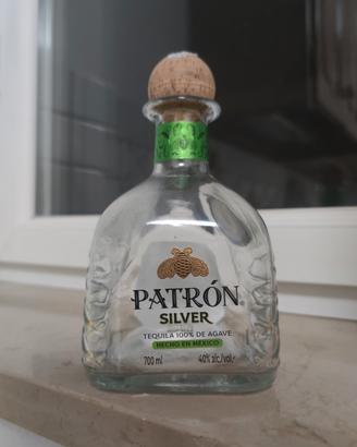Bottiglia Patron vuota
