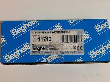 Intelligent Kit lettore+3 chiavi trasponder