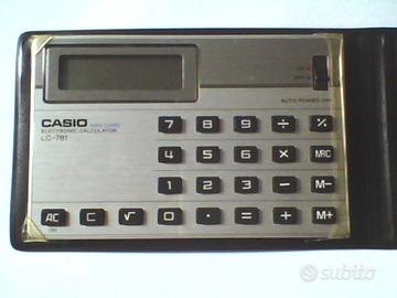Calcolatrice elettronica Casio LC-781