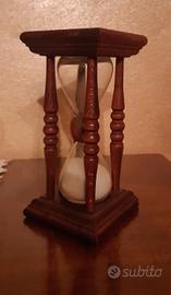 Clessidra vintage..ampolla in vetro 