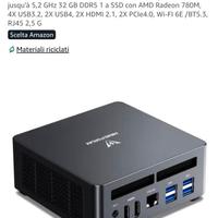 MINISFORUM Venus UM790 Pro Mini PC Ryzen 9 7940HS