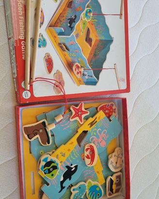 stock di giocattoli 0-4 anni usati