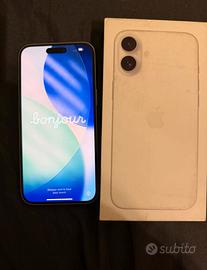 IPHONE 16 PLUS 128GB BIANCO 100%