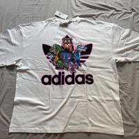 Adidas Kerwin Frost L Graphic Tee Bianca Oversize