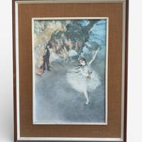 Quadro vintage impressionista