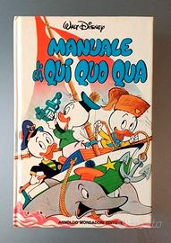 Walt Disney Manuale di Qui Quo Qua Mondadori 1984
