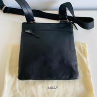 Borsa con tracolla Bally in pelle nera