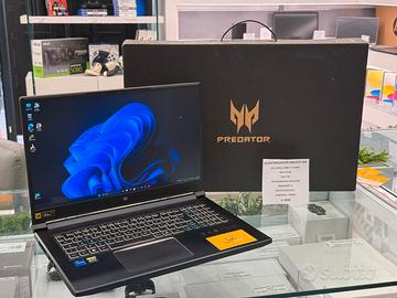 ACER PREDATOR - i7 11800H - 16/ 1TB - RTX 3070