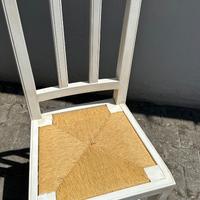 Sedie noce dipinte in stile shabby chic