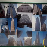 Poster incornciato new york grattacieli