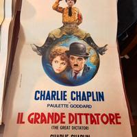 Locandina pubblicitaria “IL GRANDE DITTATORE”