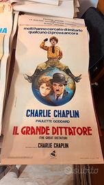 Locandina pubblicitaria “IL GRANDE DITTATORE”