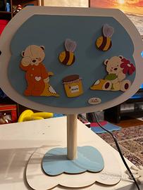 Lampada da tavolo per cameretta Fabula