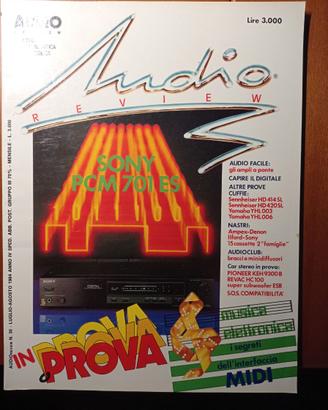 rivista AUDIO REVIEW n° 30 del 1984