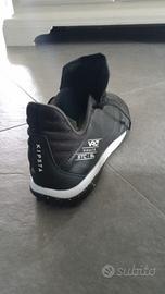 KIPSTA Scarpe calcetto adulto in cuoio nuove TG 43