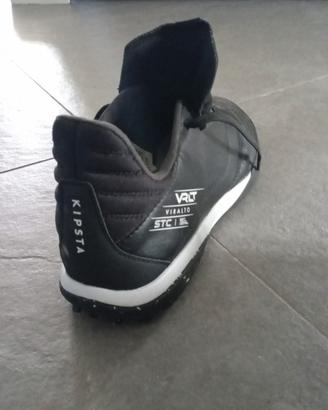 KIPSTA Scarpe calcetto adulto in cuoio nuove TG 43