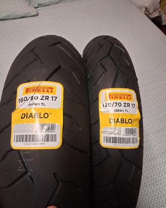 pirelli diablo 120/70 zr17 160/60 zr17