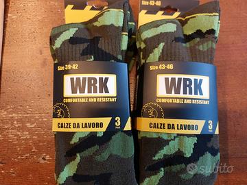 3 Paia Calze Termiche Rinforzate da Lavoro Uomo
