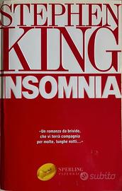 Libro romanzo Insomnia di Stephen King (Sperling)