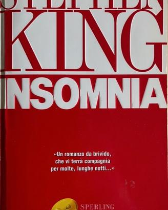 Libro romanzo Insomnia di Stephen King (Sperling)
