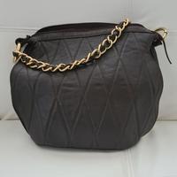 Borsa Cinti in ecopelle marrone