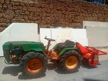 trattore pasquali 988 CV 33  con idroguida e fresa