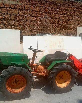 trattore pasquali 988 CV 33  con idroguida e fresa