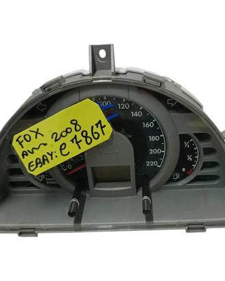 DISPLAY VEGLIA QUADRO STRUMENTI VOLKSWAGEN Fox 1°