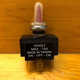 Interruttori a levetta luminosi