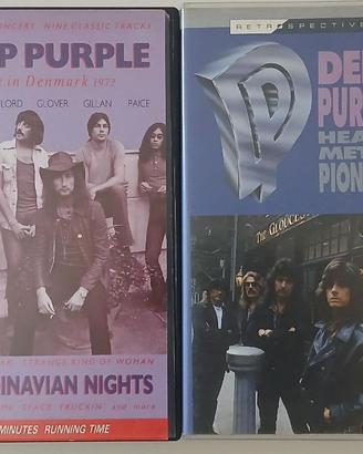 4 VHS Deep Purple 1968-93+1 VHS Eric Clapton 1986