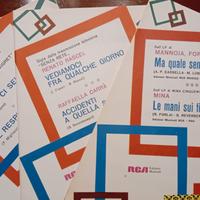 VECCHI SPARTITI MUSICALI - MUSICA ANNI 70 VINTAGE 