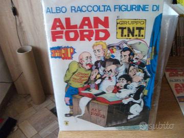 ALAN FORD album raccolta figurine anastatico