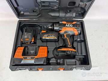 Avvitatore ad impulsi aeg 18v 4 ah